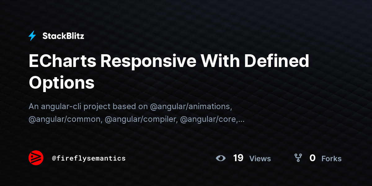 ECharts Responsive With Defined Options StackBlitz