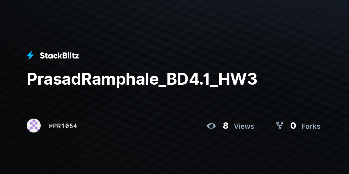 Prasadramphale Bd4 1 Hw3 Stackblitz