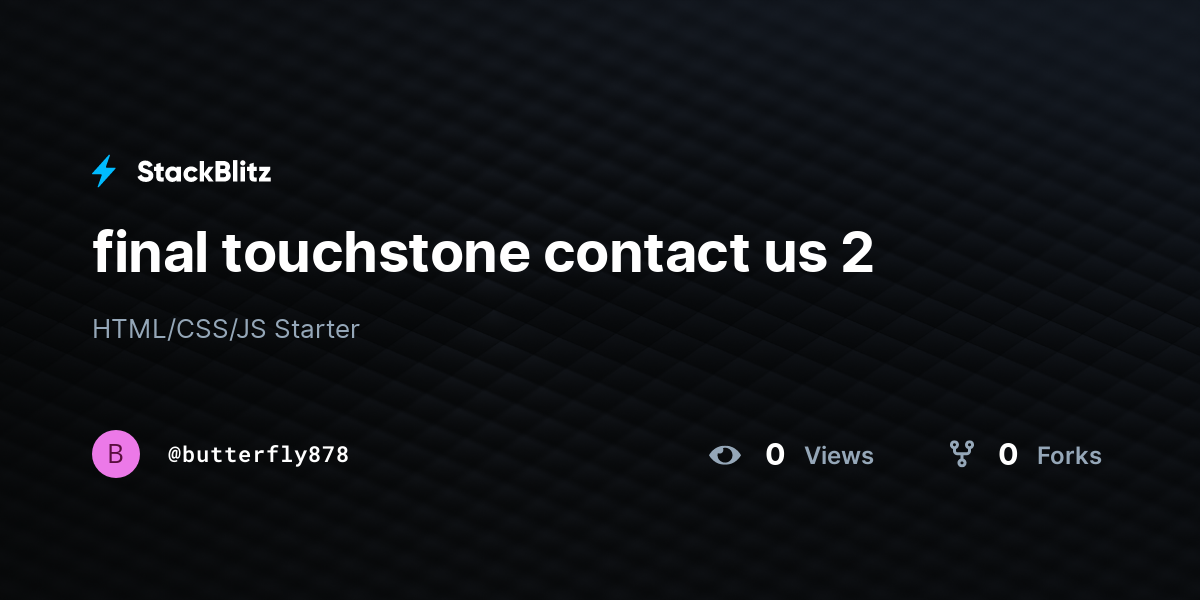 final touchstone contact us 2 - StackBlitz