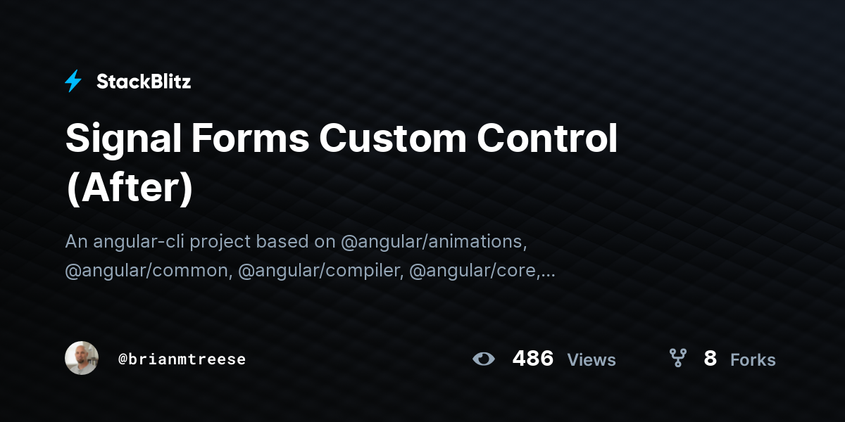 Signal Forms Custom Control (After) - StackBlitz