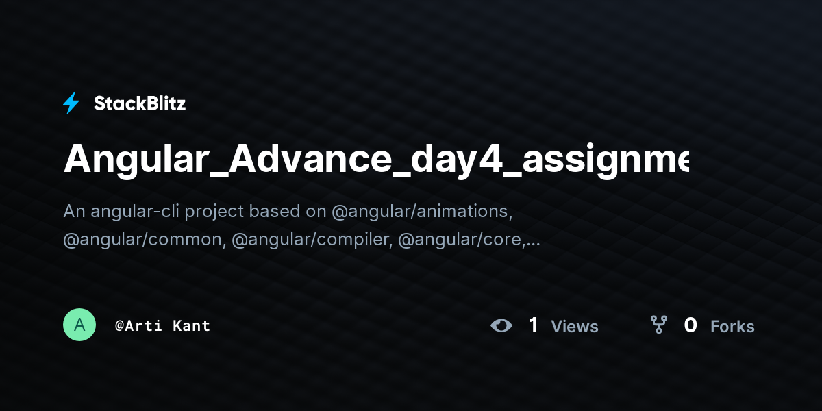 Angular_Advance_day4_assignment7 - StackBlitz