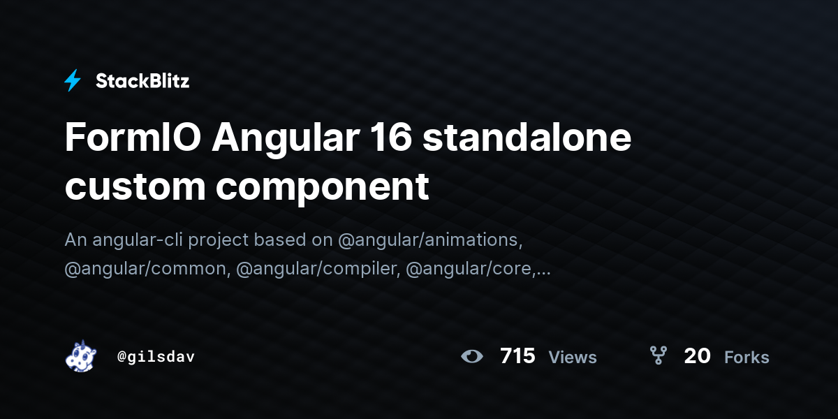 formio-angular-16-standalone-custom-component-stackblitz