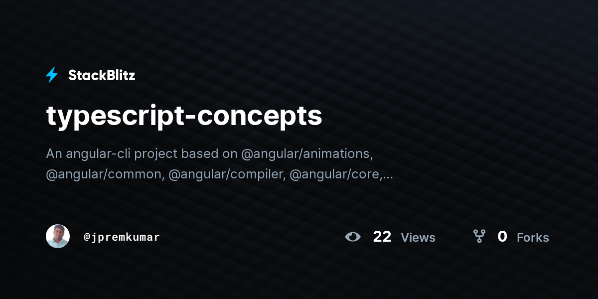 typescript-concepts - StackBlitz