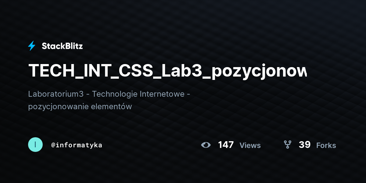 TECH_INT_CSS_Lab3_pozycjonowanie - StackBlitz