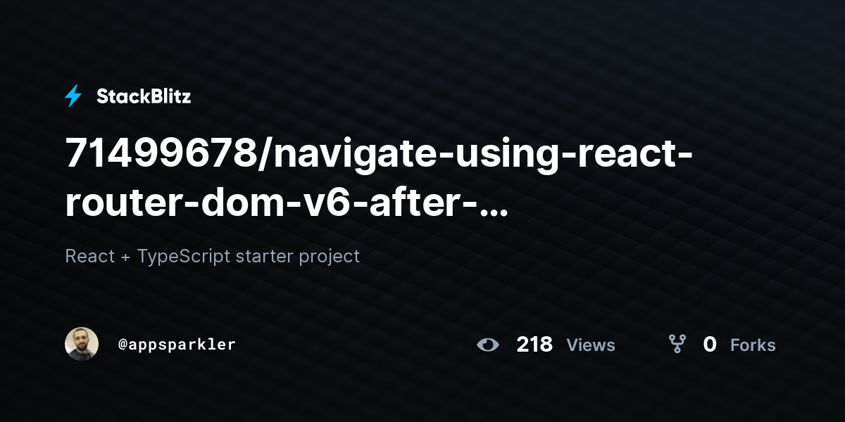 71499678/navigate-using-react-router-dom-v6-after-performing-user ...