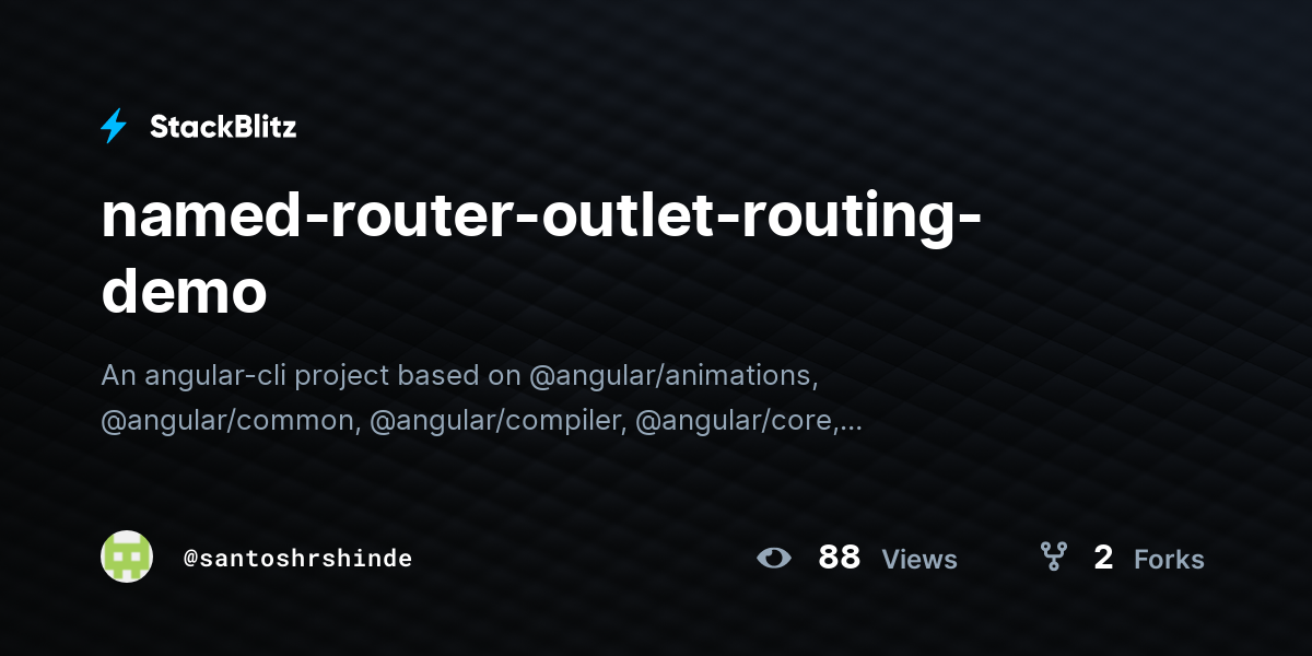 named-router-outlet-routing-demo - StackBlitz