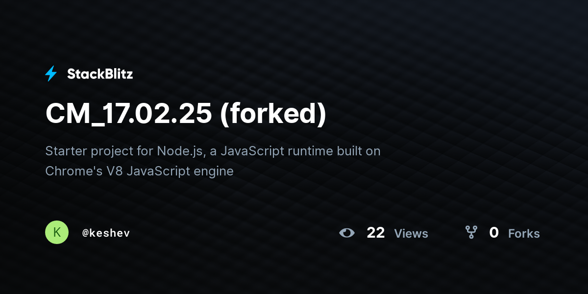 CM_17.02.25 (forked) - StackBlitz