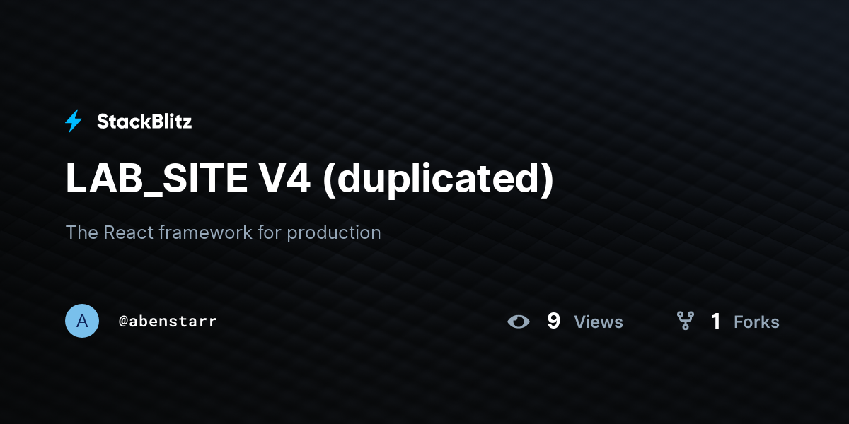 LAB_SITE V4 (duplicated) - StackBlitz