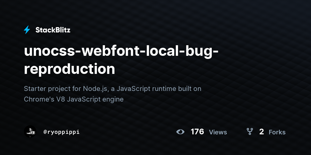 unocss-webfont-local-bug-reproduction - StackBlitz