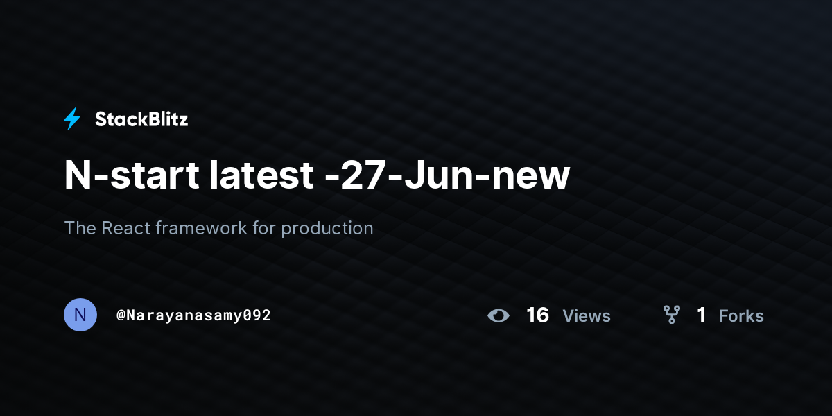 N-start latest -27-Jun-new - StackBlitz