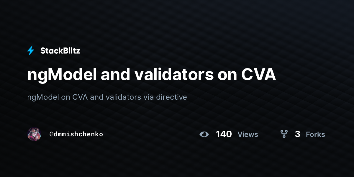 ngModel and validators on CVA - StackBlitz