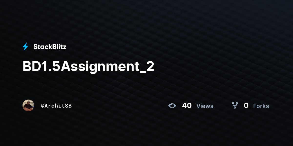 BD1.5Assignment_2 - StackBlitz