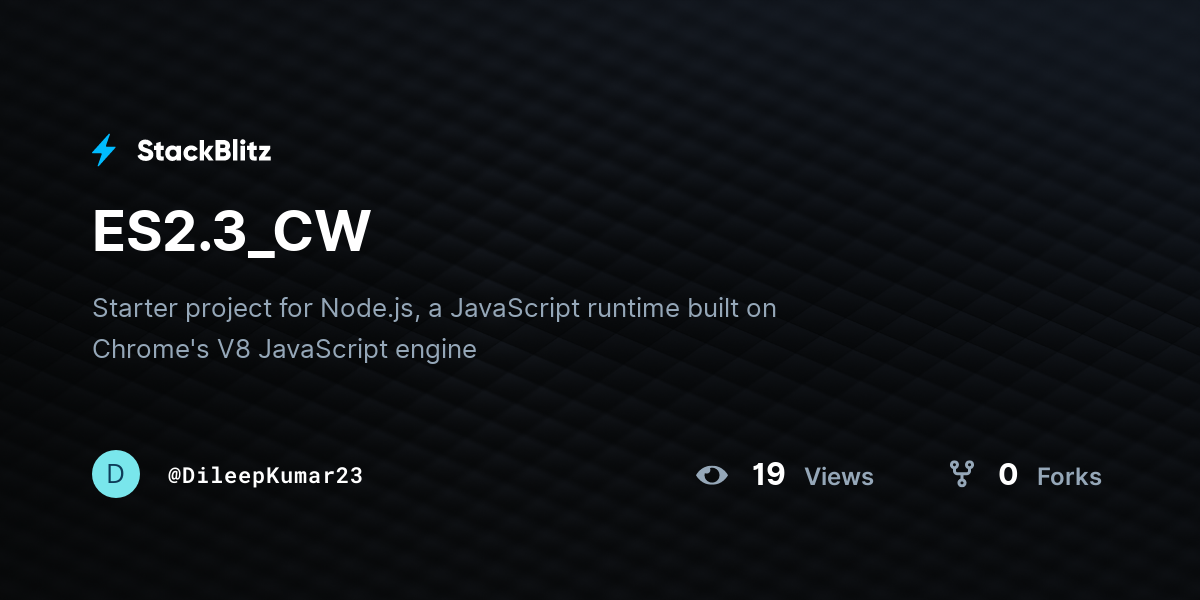ES2.3_CW - StackBlitz