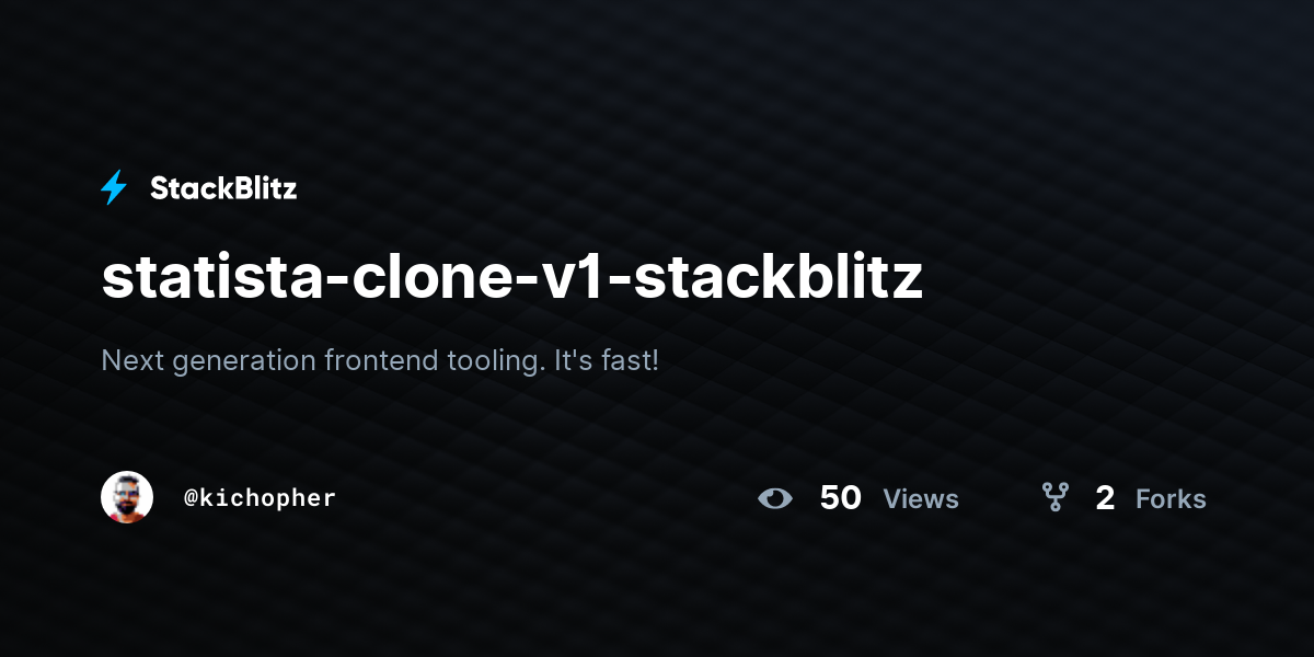 statista-clone-v1-stackblitz - StackBlitz