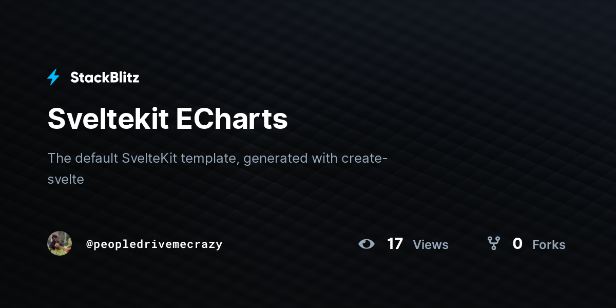 sveltekit-echarts-stackblitz