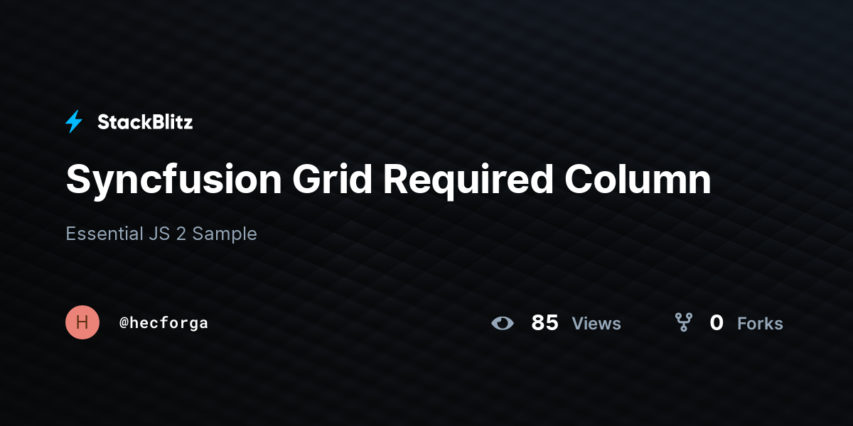 syncfusion asp net core grid
