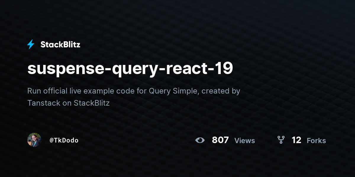 suspense-query-react-19 - StackBlitz