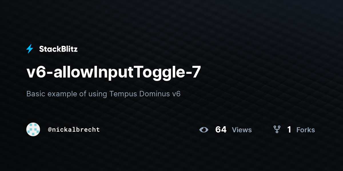 v6-allowInputToggle-7 - StackBlitz