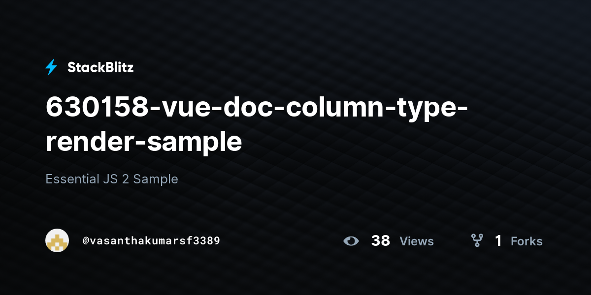630158-vue-doc-column-type-render-sample - StackBlitz