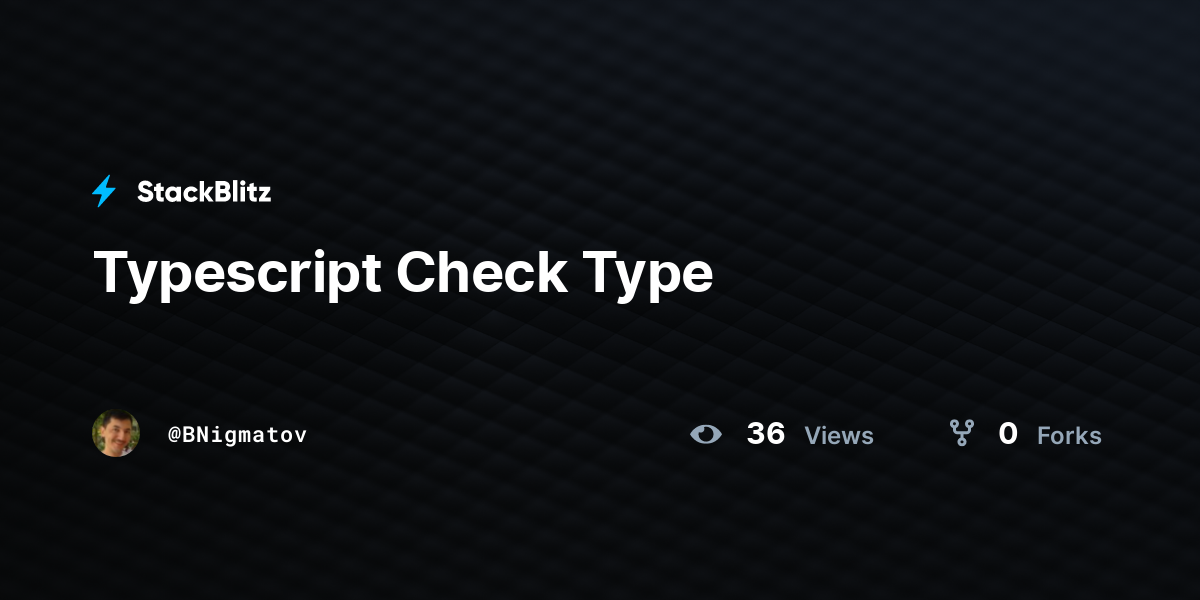 typescript-check-type-of-object