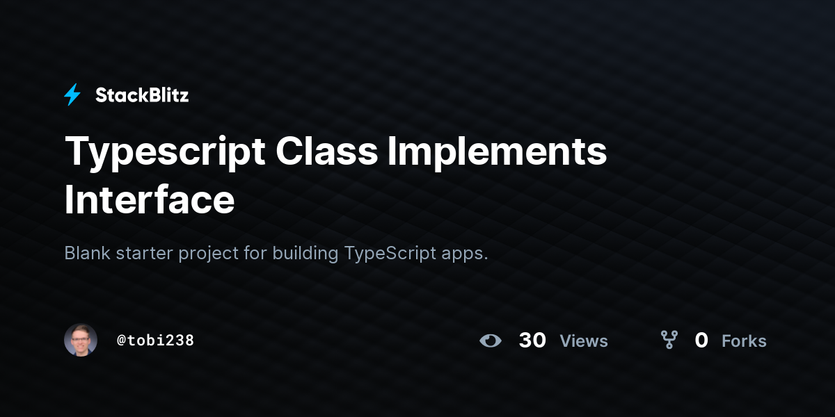 typescript-class-implements-interface-stackblitz