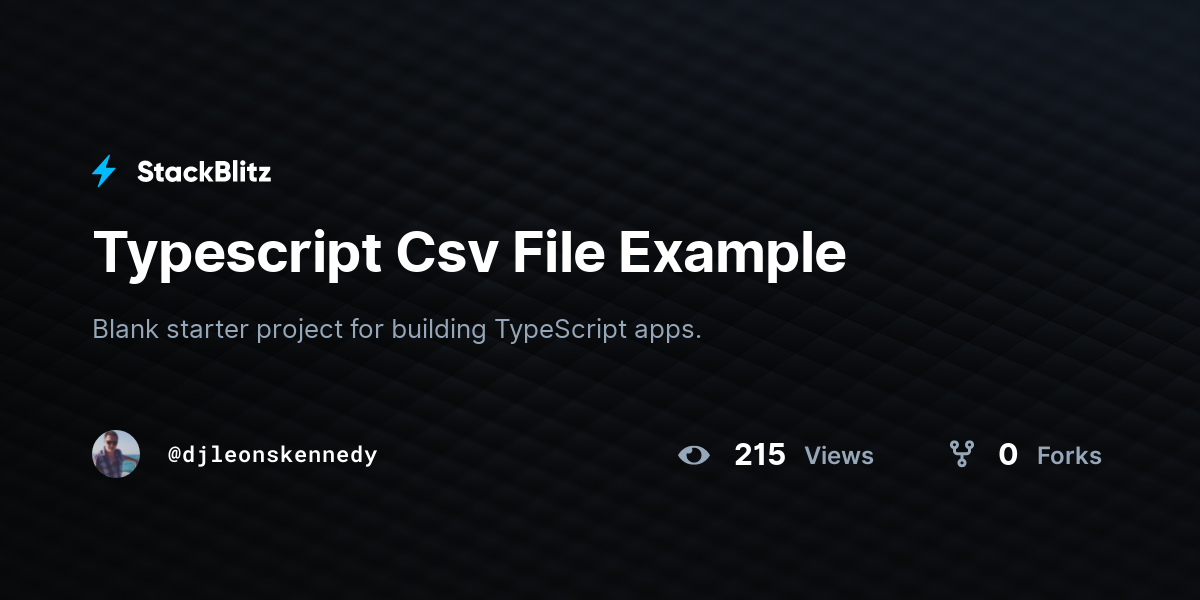 typescript-csv-file-example-stackblitz