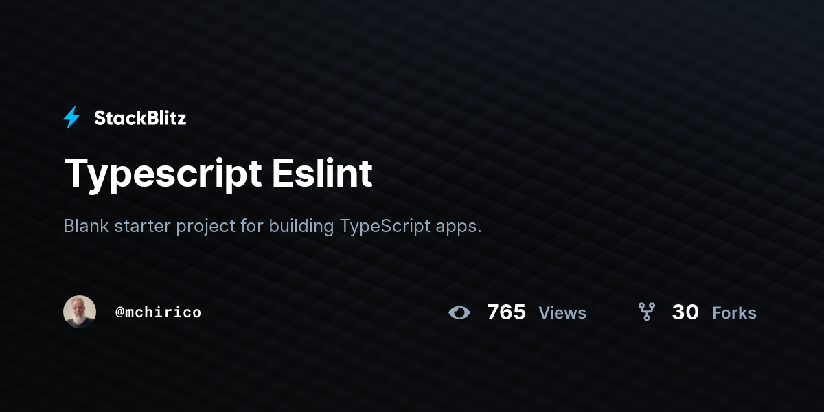 typescript-eslint