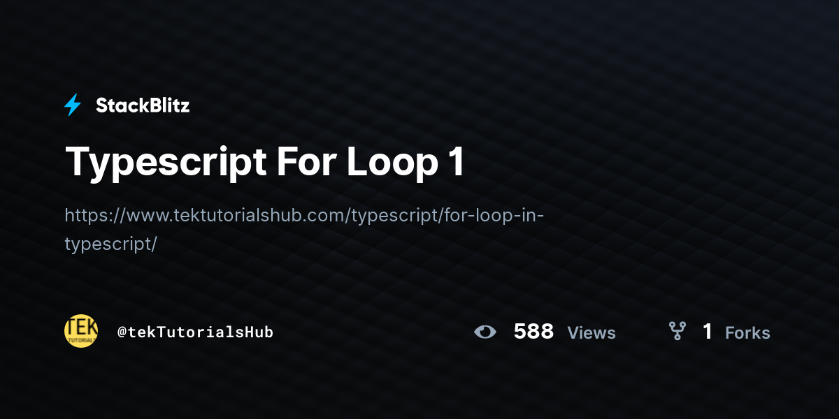 typescript-for-loop-1-stackblitz