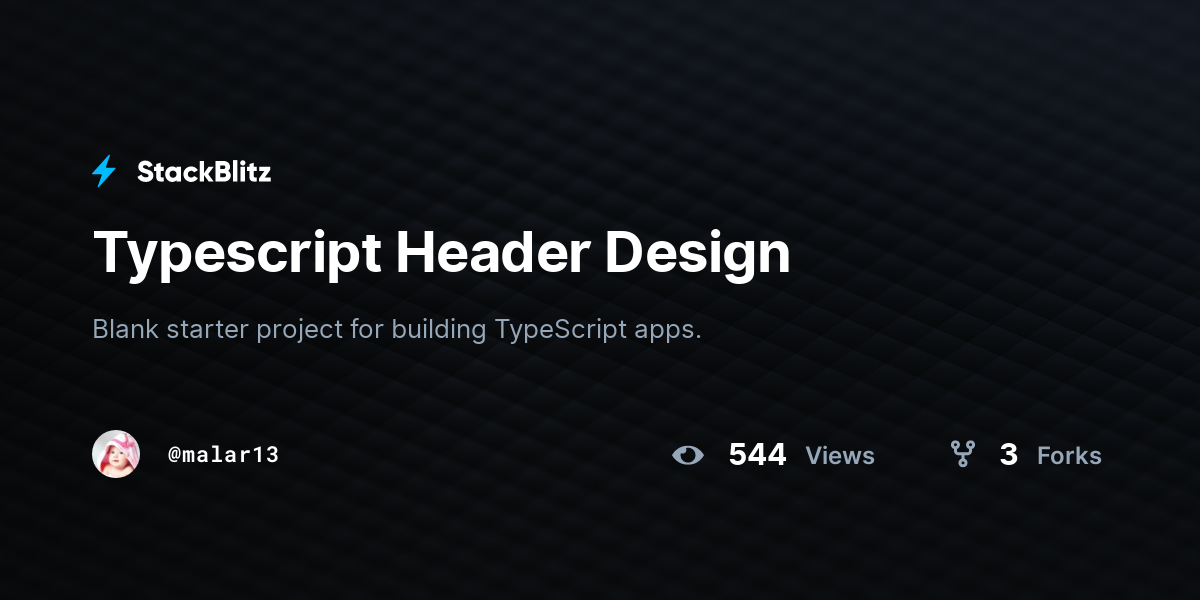 typescript file header comment