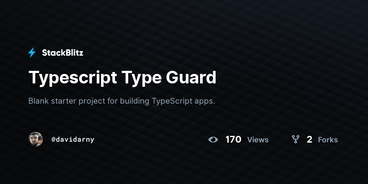 typescript type guard not null