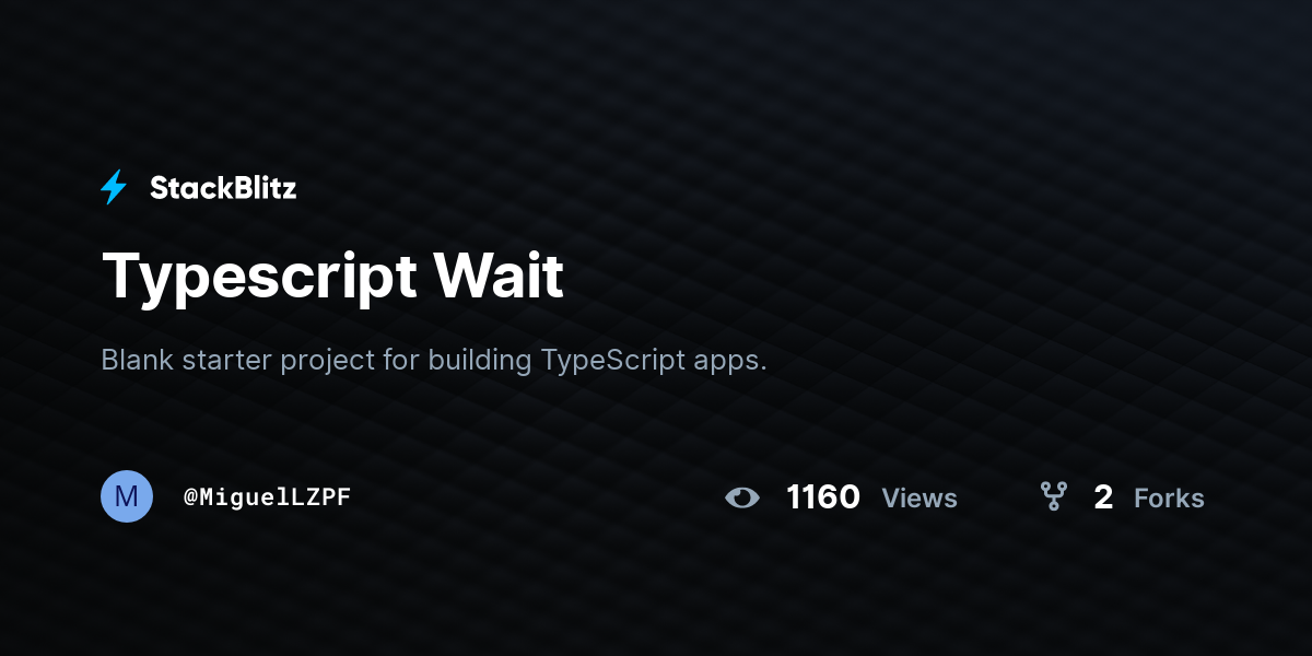 typescript-wait-stackblitz