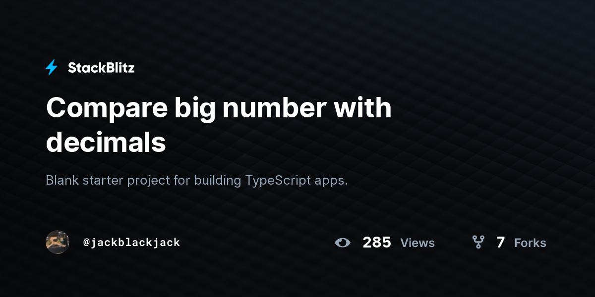 typescript number decimals