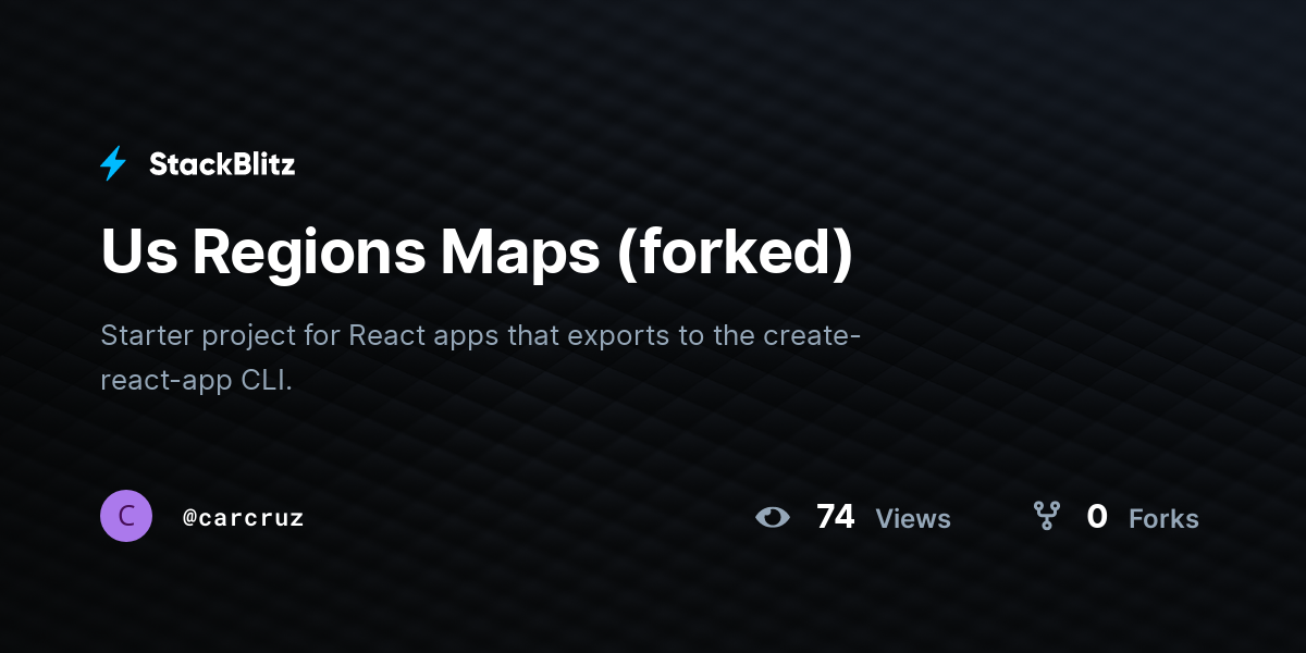 Us Regions Maps (forked) - StackBlitz