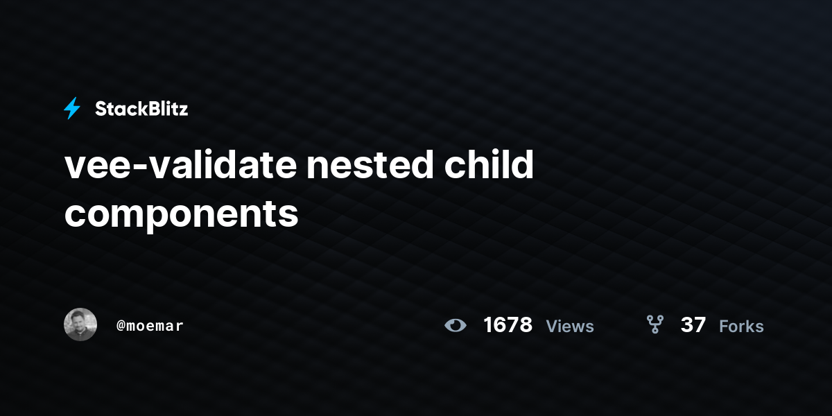 vee-validate-nested-child-components-stackblitz