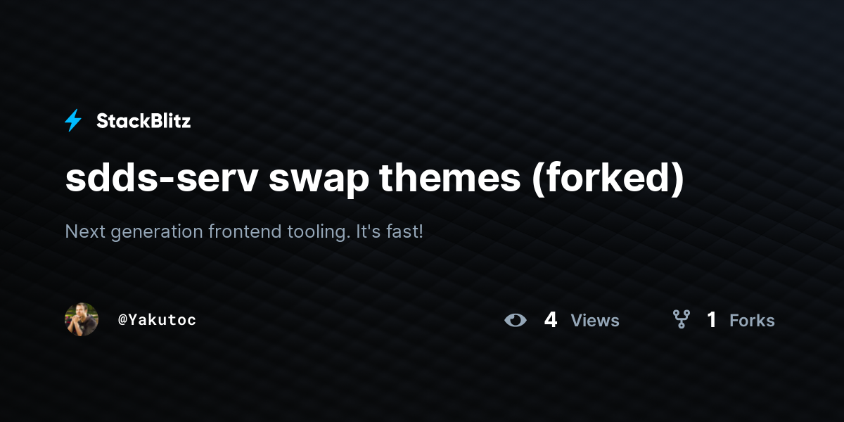sdds-serv swap themes (forked) - StackBlitz