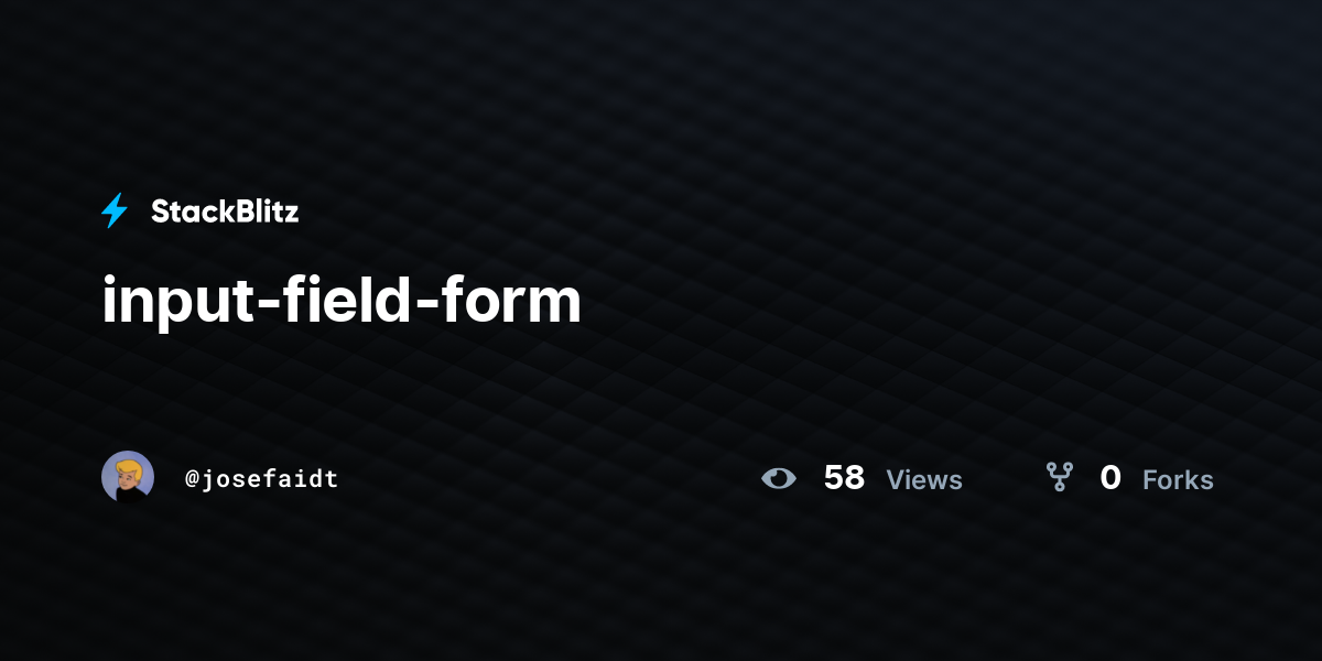 input-field-form-stackblitz