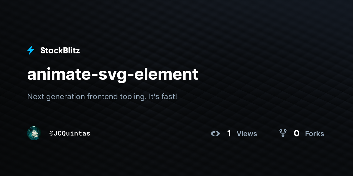 animate-svg-element - StackBlitz