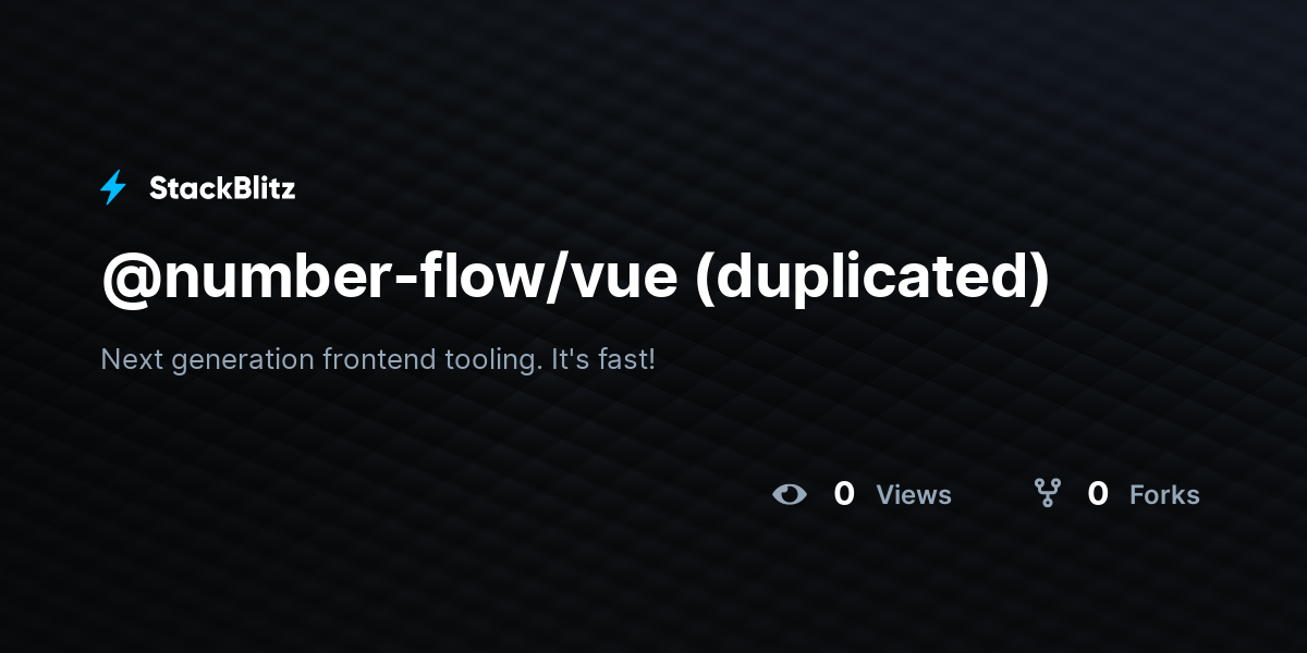 @number-flow/vue (duplicated) - StackBlitz