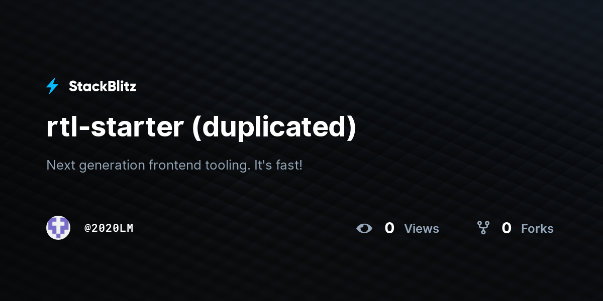 rtl-starter (duplicated) - StackBlitz