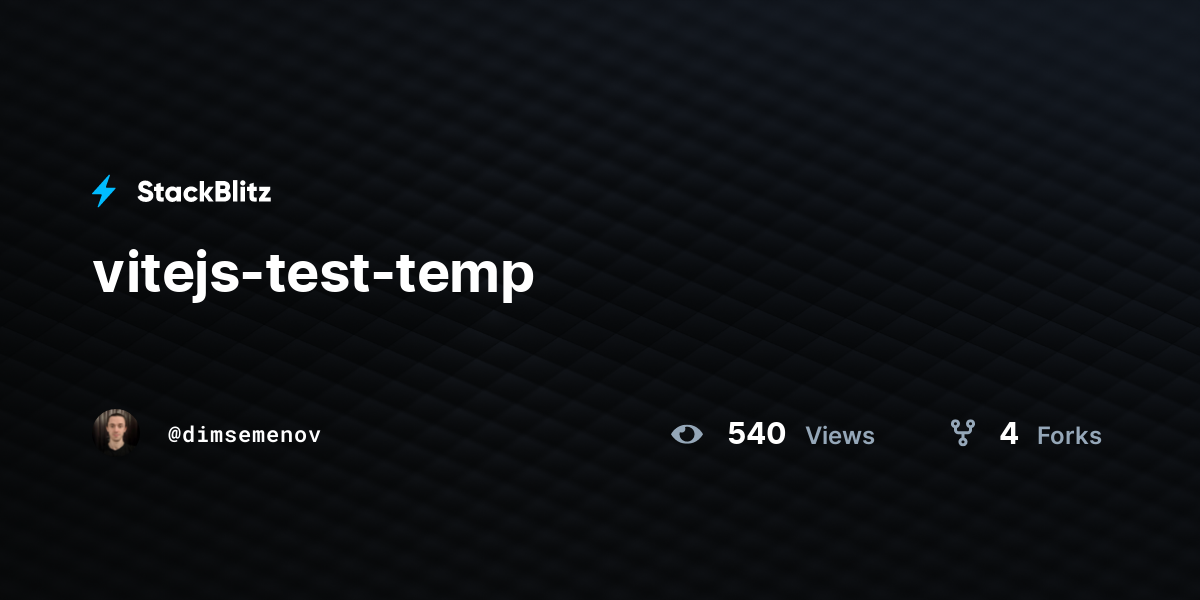 vitejs-test-temp - StackBlitz