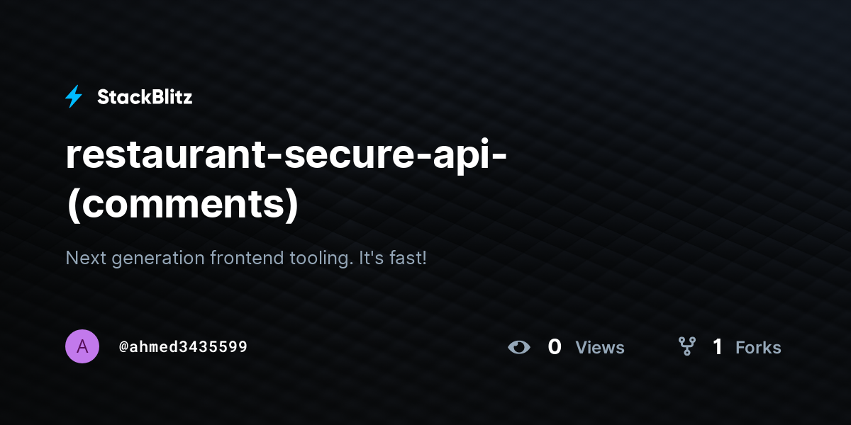 restaurant-secure-api-(comments) - StackBlitz