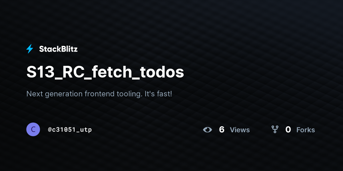 S13_RC_fetch_todos - StackBlitz