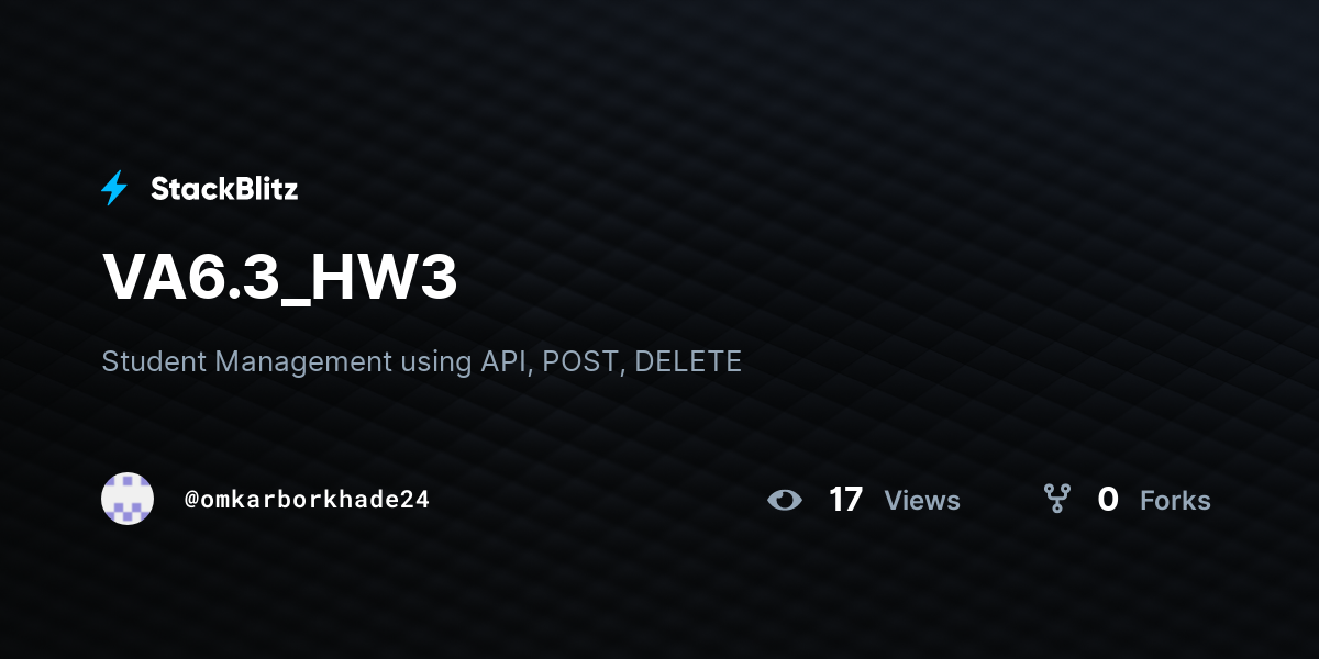 VA6.3_HW3 - StackBlitz