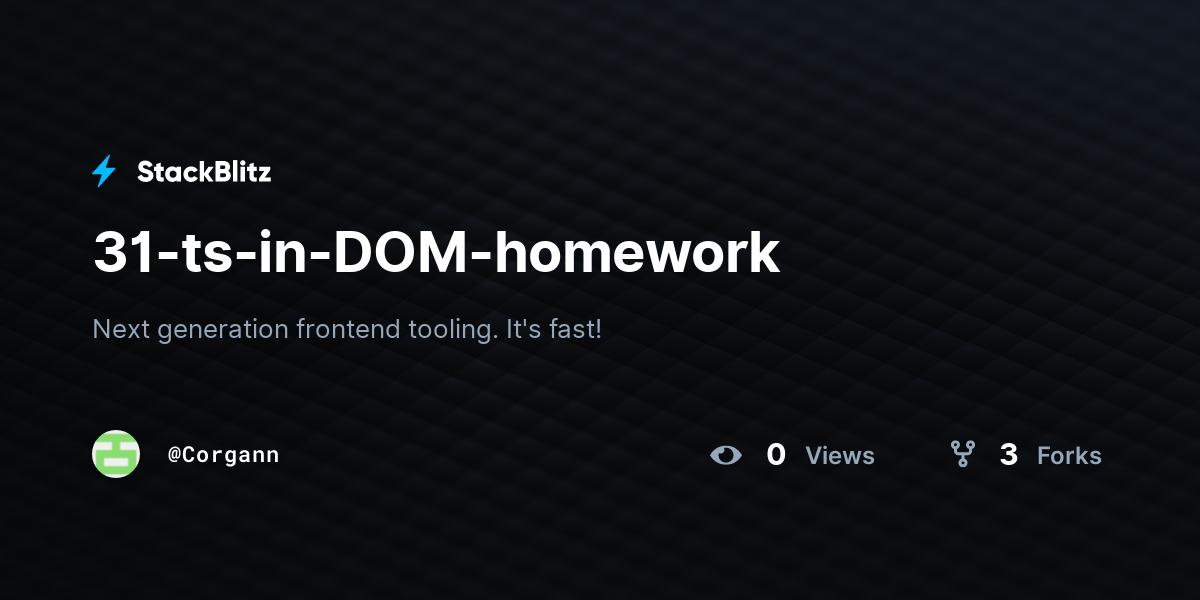 31-ts-in-DOM-homework - StackBlitz