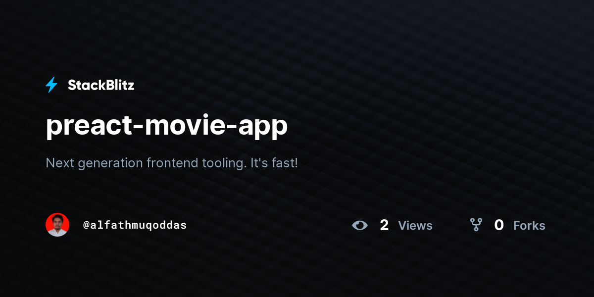 preact-movie-app - StackBlitz