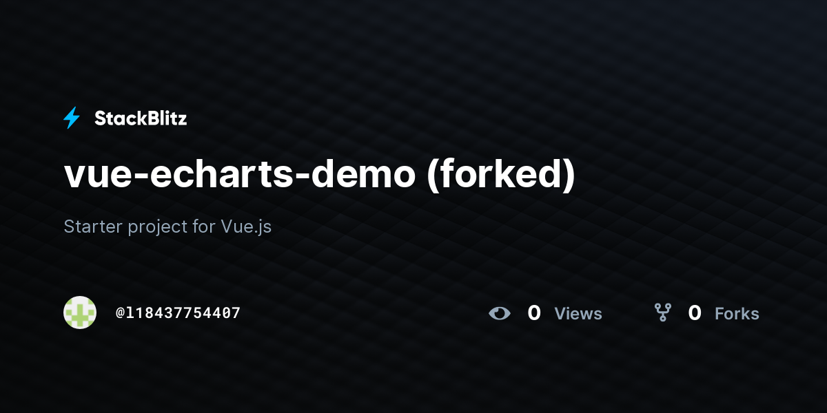 vue-echarts-demo (forked) - StackBlitz