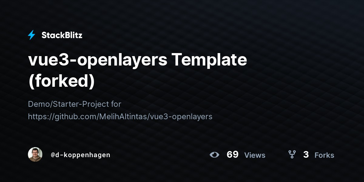 vue3-openlayers Template (forked) - StackBlitz