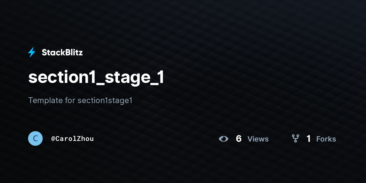 section1_stage_1 - StackBlitz