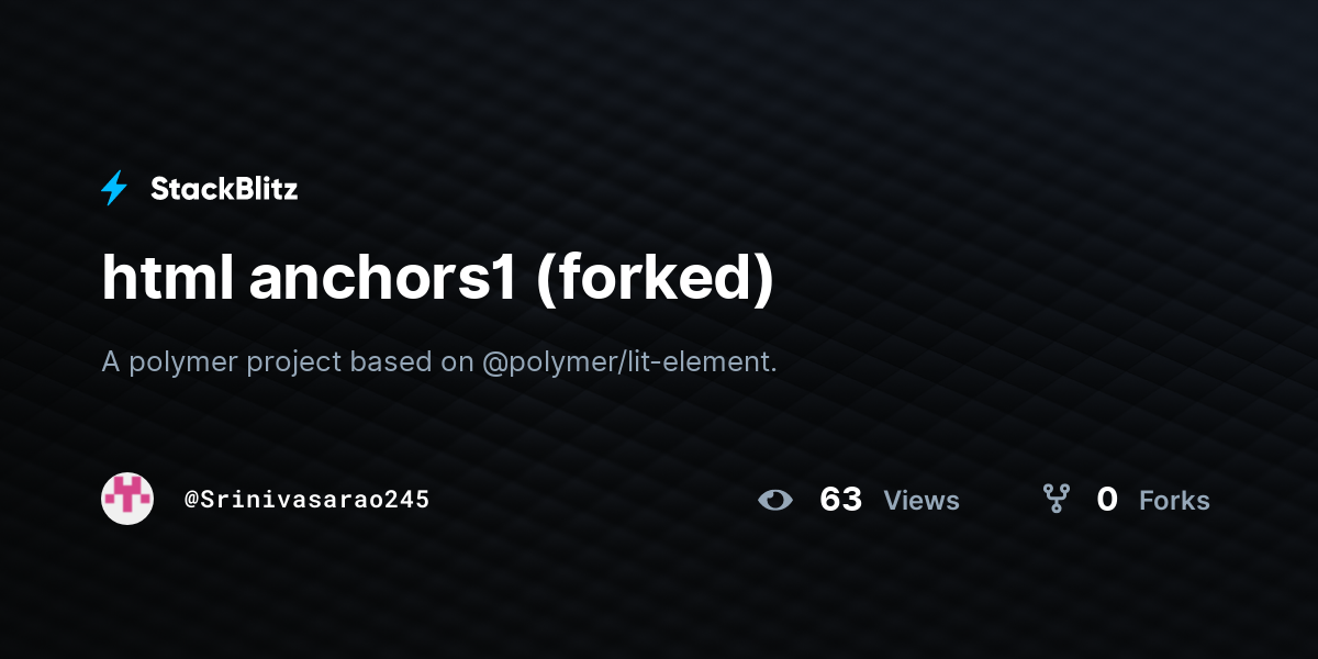 html anchors1 (forked) - StackBlitz