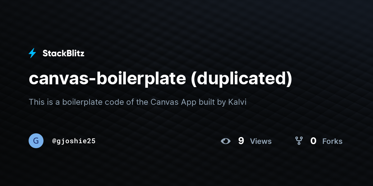 canvas-boilerplate (duplicated) - StackBlitz